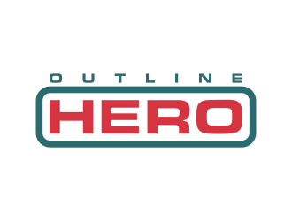 Outline Hero logo design by maseru