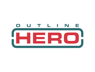 Outline Hero logo design by maseru
