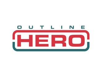 Outline Hero logo design by maseru