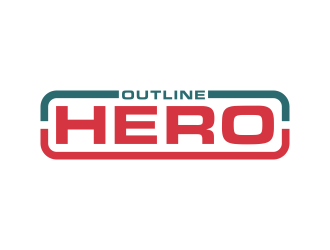 Outline Hero logo design by maseru