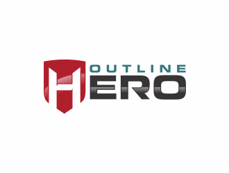 Outline Hero logo design by mutafailan