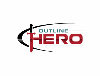 Outline Hero logo design by mutafailan