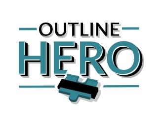 Outline Hero logo design by ruki
