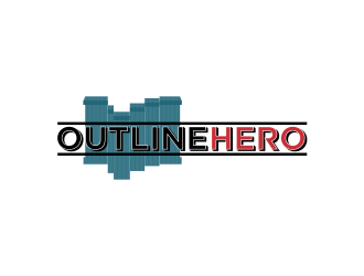 Outline Hero logo design by Kanya