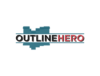 Outline Hero logo design by Kanya