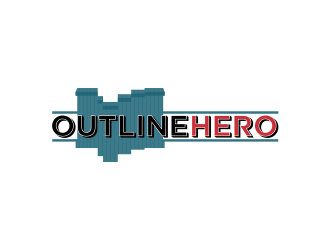 Outline Hero logo design by Kanya