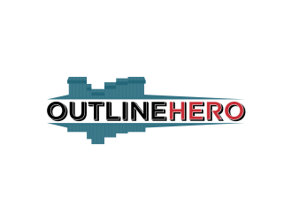 Outline Hero logo design by Kanya