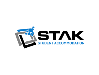STAK Student Accommodation logo design by Gwerth