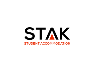 STAK Student Accommodation logo design by kimora