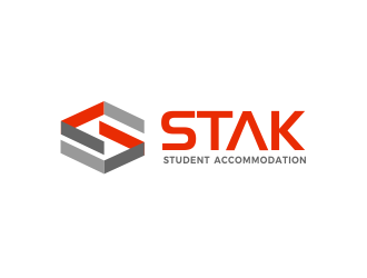 STAK Student Accommodation logo design by kimora