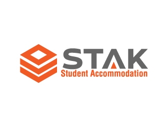 STAK Student Accommodation logo design by jaize