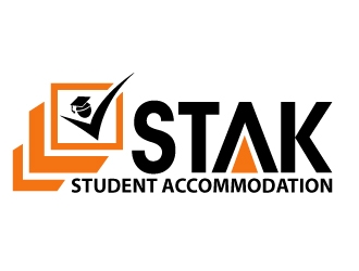 STAK Student Accommodation logo design by PMG