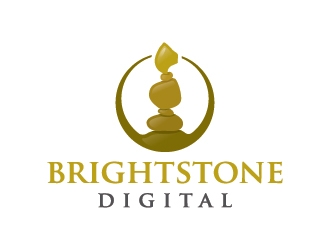 Brightstone Digital logo design by Fear
