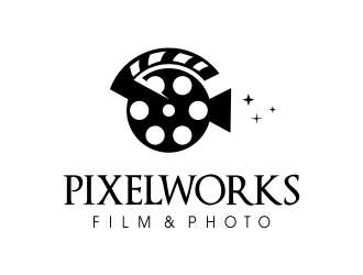 PixelWorks Film & Photo logo design by JessicaLopes