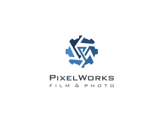 PixelWorks Film & Photo logo design by Susanti