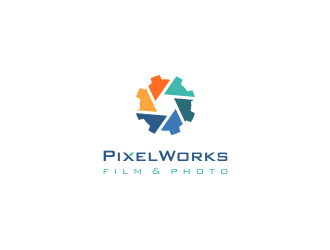 PixelWorks Film & Photo logo design by Susanti
