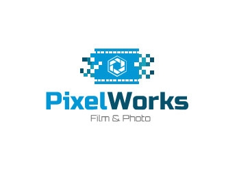 PixelWorks Film & Photo logo design by sudeshna