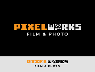 PixelWorks Film & Photo logo design by paredesign