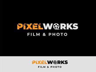 PixelWorks Film & Photo logo design by paredesign
