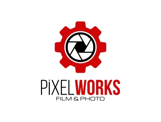 PixelWorks Film & Photo logo design by MarkindDesign