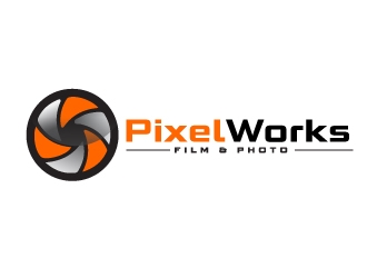PixelWorks Film & Photo logo design by Erasedink