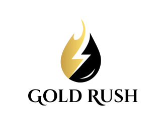 Gold Rush logo design by JessicaLopes