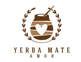 Yerba Mate Amor logo design by logoguy