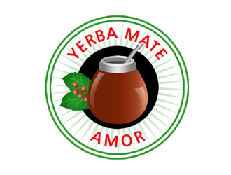 Yerba Mate Amor logo design by ingepro