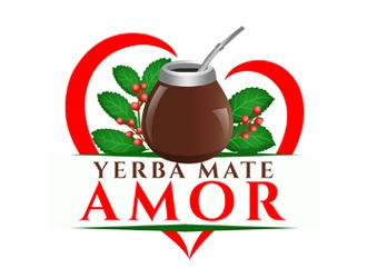 Yerba Mate Amor logo design by ingepro