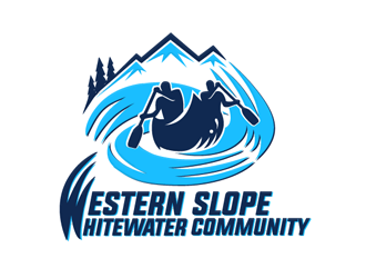 Western Slope Whitewater Community logo design by megalogos
