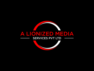 A LIONIZED MEDIA SERVICES PVT LTD logo design by haidar