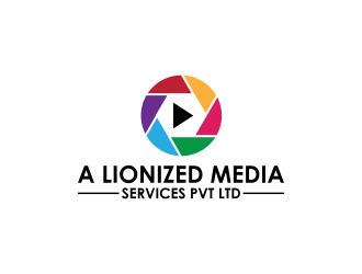 A LIONIZED MEDIA SERVICES PVT LTD logo design by RIANW