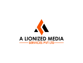 A LIONIZED MEDIA SERVICES PVT LTD logo design by RIANW