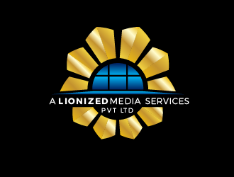 A LIONIZED MEDIA SERVICES PVT LTD logo design by justin_ezra