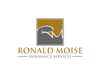 RONALD MOISE INSURANCE SERVICES logo design by johana