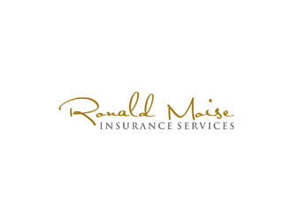 RONALD MOISE INSURANCE SERVICES logo design by johana