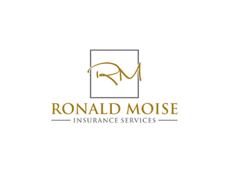 RONALD MOISE INSURANCE SERVICES logo design by johana