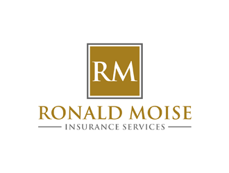 RONALD MOISE INSURANCE SERVICES logo design by johana
