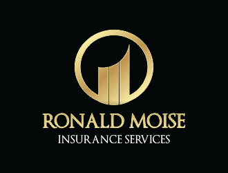 RONALD MOISE INSURANCE SERVICES logo design by Greenlight