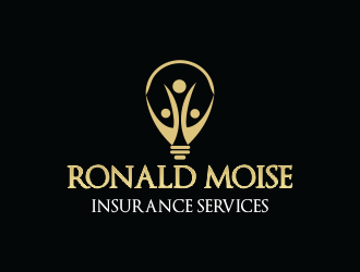 RONALD MOISE INSURANCE SERVICES logo design by Greenlight