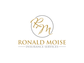RONALD MOISE INSURANCE SERVICES logo design by RIANW