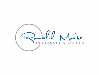 RONALD MOISE INSURANCE SERVICES logo design by checx