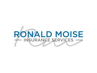RONALD MOISE INSURANCE SERVICES logo design by rief