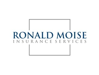 RONALD MOISE INSURANCE SERVICES logo design by agil