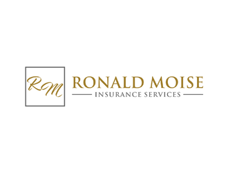 RONALD MOISE INSURANCE SERVICES logo design by johana