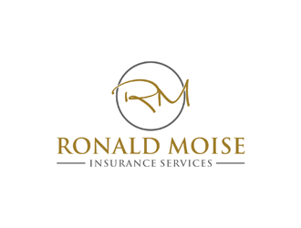 RONALD MOISE INSURANCE SERVICES logo design by johana