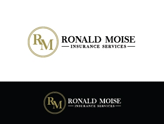 RONALD MOISE INSURANCE SERVICES logo design by SenimanMelayu