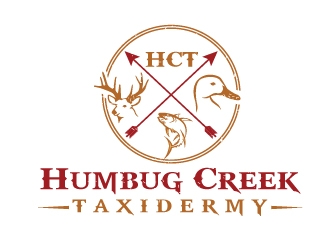 Humbug Creek Taxidermy logo design by logoguy