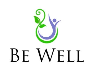 Be Well  logo design by jetzu