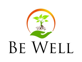 Be Well  logo design by jetzu